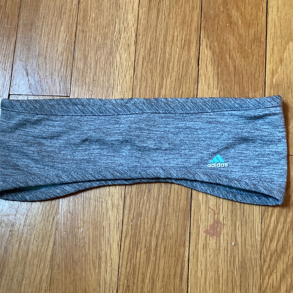 Adidas Heather Gray Sports Headband